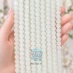 Glossy Marble Beads for jewellery making in multiple colours