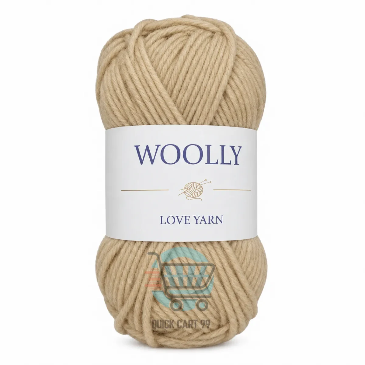 Woolly Love Acrylic Yarn 100g soft 8-ply DK ball