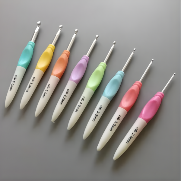 Crochet Hooks Aluminium Hooks – Soft Grip