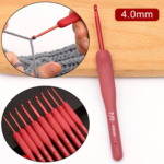 Maroon Crochet hooks