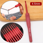 Maroon Crochet hooks