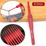 Maroon Crochet hooks