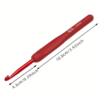 Maroon Crochet hooks