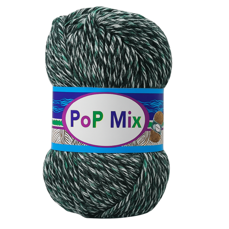 Pop Mix Wool Yarn
