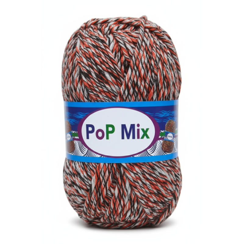Pop Mix Wool Yarn