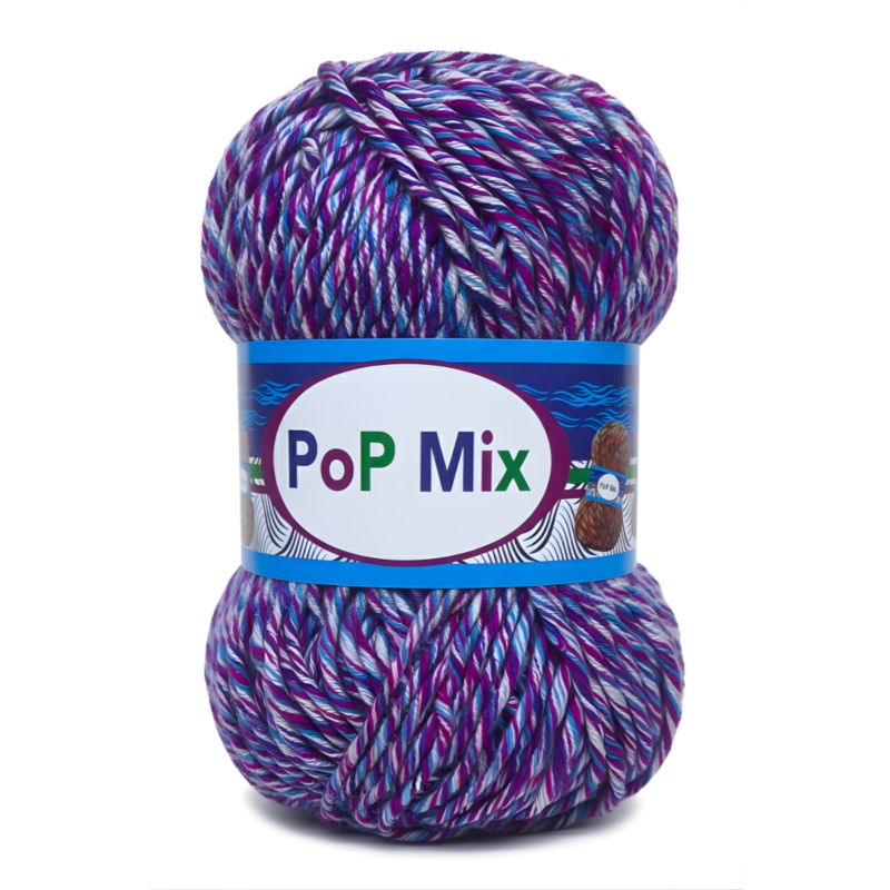 Pop Mix Wool Yarn
