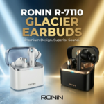 Ronin R-7110 Glacier Earbuds | ANC + ENC