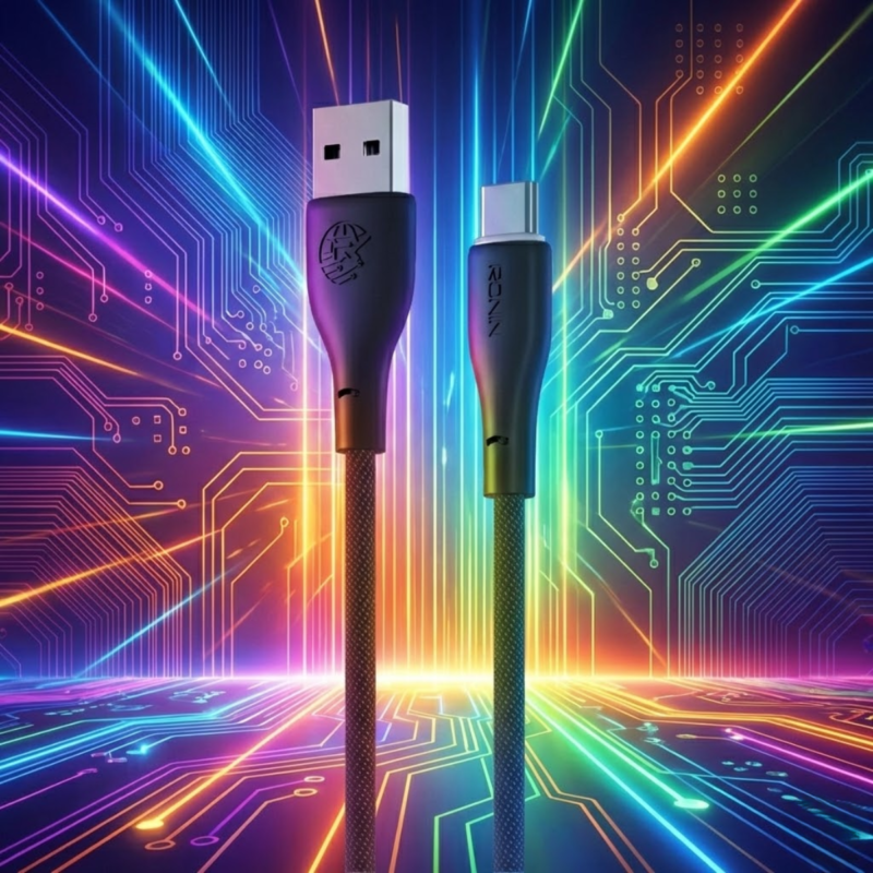 Ronin R-2030 Smart Type-C Cable | 2.4A Fast
