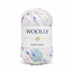 Woolly Baby Yarn Ball in soft milk fiber blend