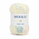 Woolly Baby Yarn Ball in soft milk fiber blend