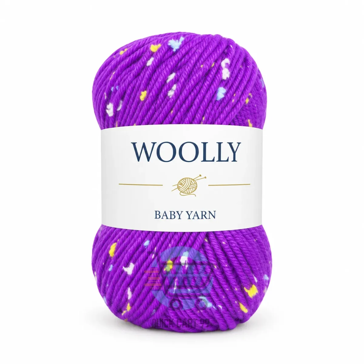 Woolly Baby Yarn Ball in soft milk fiber blend