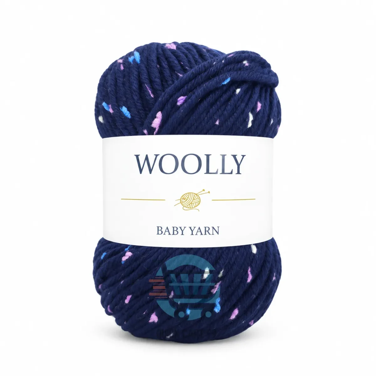 Woolly Baby Yarn Ball in soft milk fiber blend