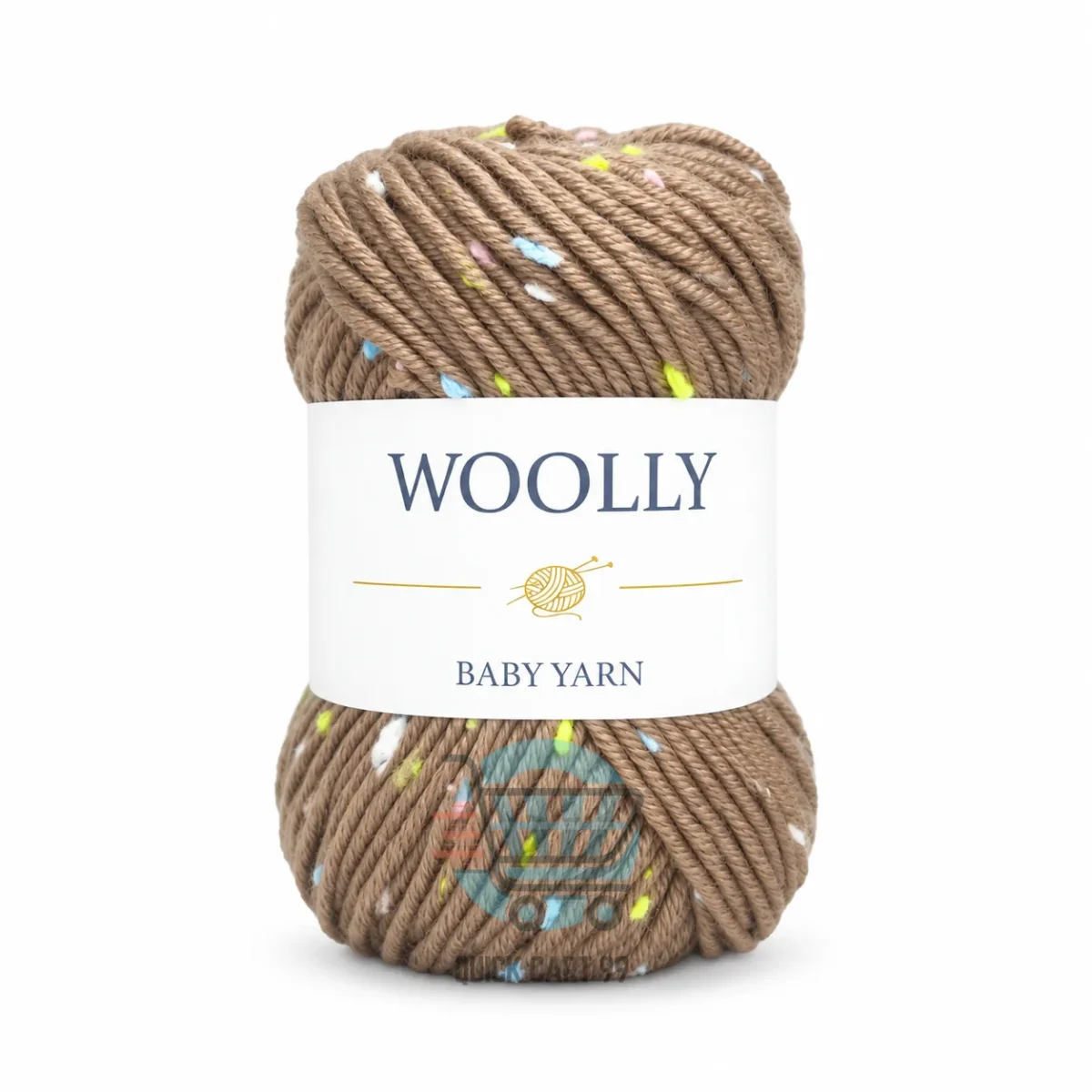 Woolly Baby Yarn Ball in soft milk fiber blend