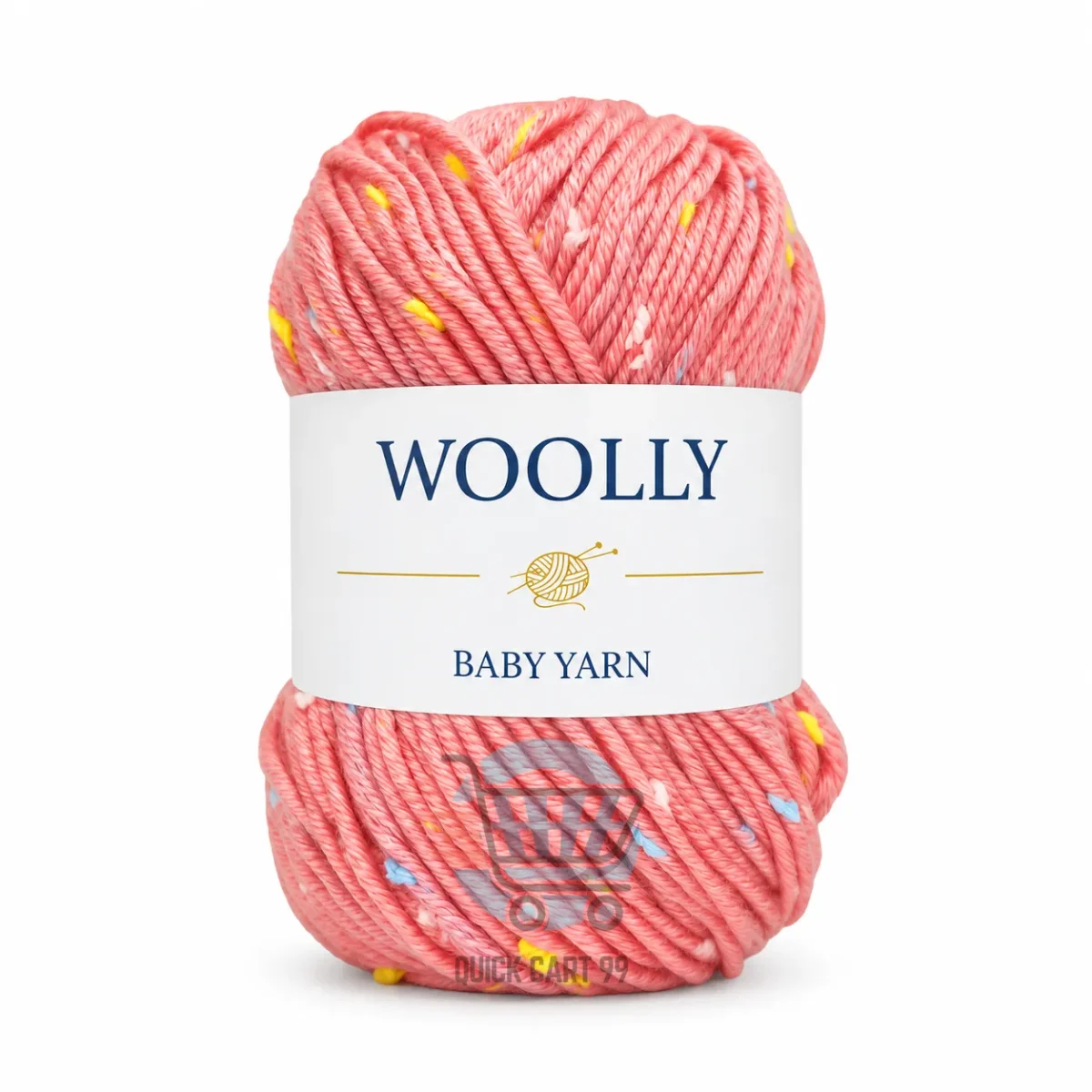 Woolly Baby Yarn Ball in soft milk fiber blend