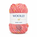 Woolly Baby Yarn Ball in soft milk fiber blend