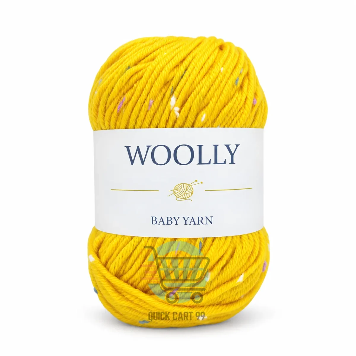 Woolly Baby Yarn Ball in soft milk fiber blend