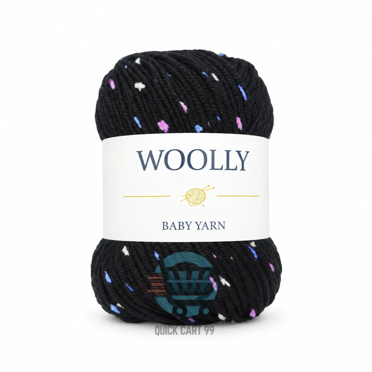 Woolly Baby Yarn Ball in soft milk fiber blend