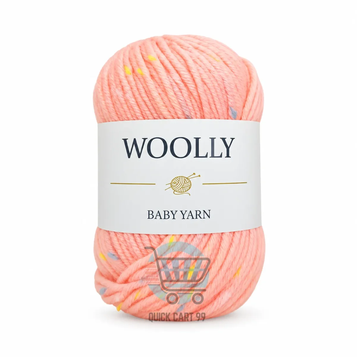 Woolly Baby Yarn Ball in soft milk fiber blend