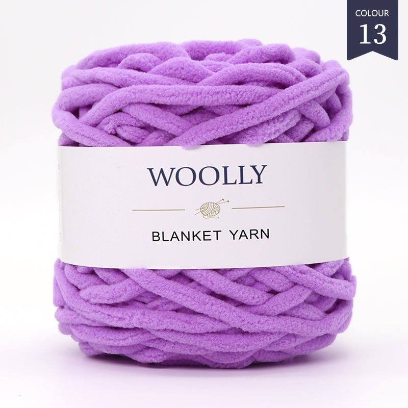 Woolly Blanket Light Purple