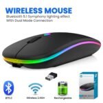 HP W10 Dual Mode Wireless Mouse – Bluetooth 5.0 & 2.4GHz USB