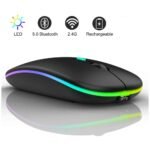 HP W10 Dual Mode Wireless Mouse – Bluetooth 5.0 & 2.4GHz USB - Image 4
