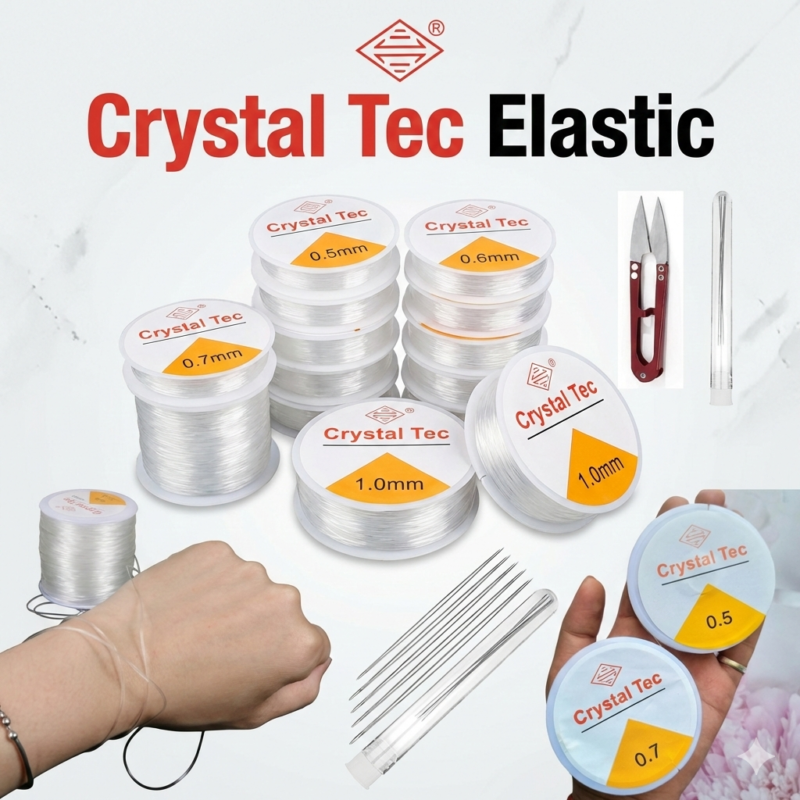 Crystal Tec Stretchy Elastic