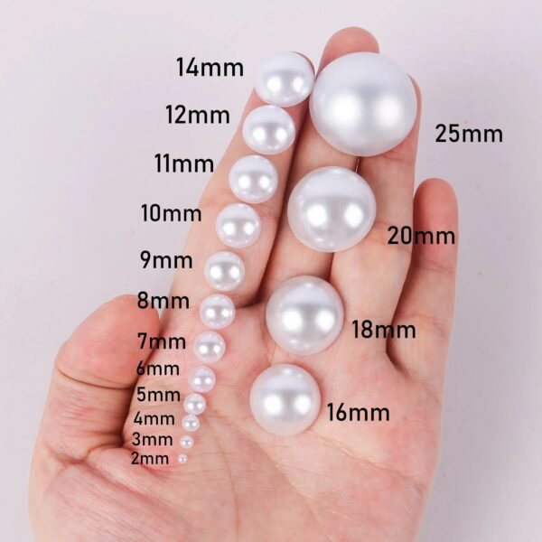White Stone Beads