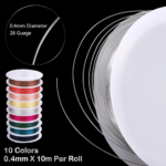 Multicolor Copper Jewelry Wire 10 Rolls - Image 4