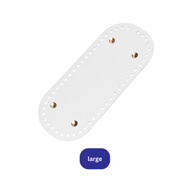 Leather Bag Base Round