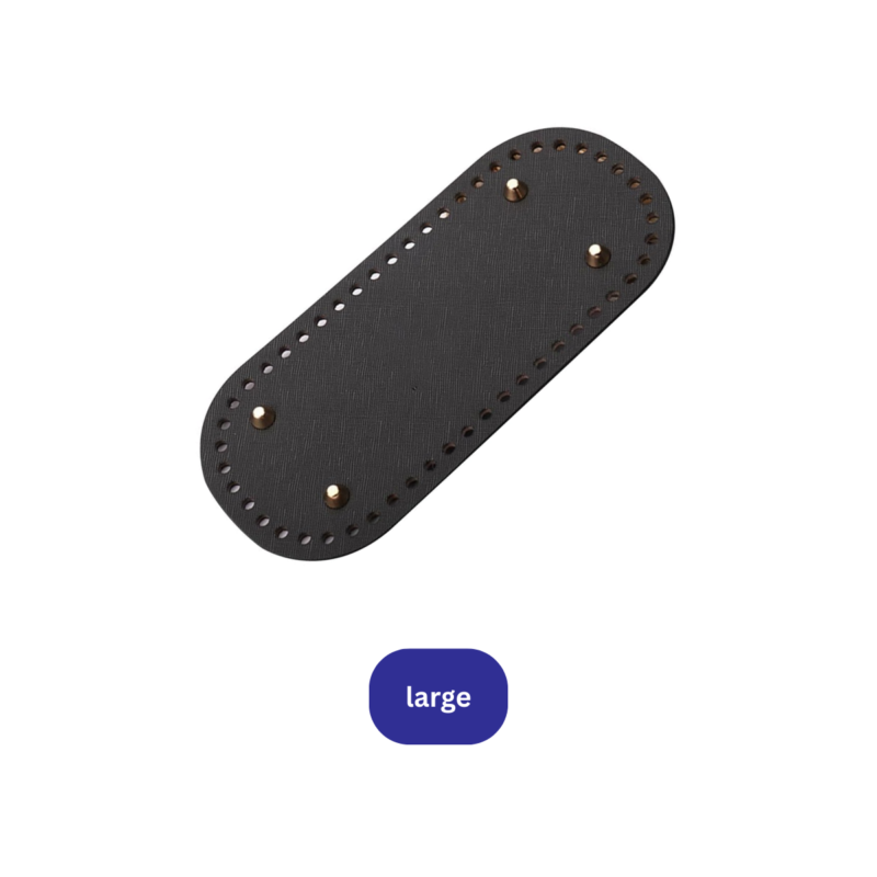 Leather Bag Base Round