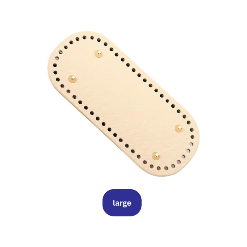 Leather Bag Base Round