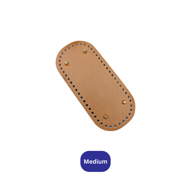 Leather Bag Base Round