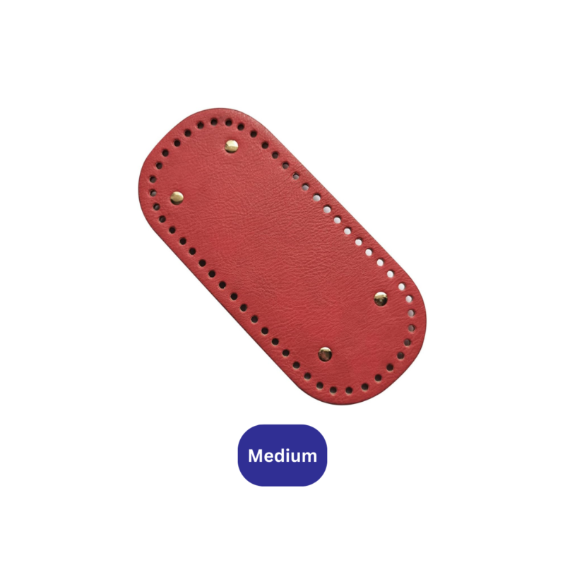 Leather Bag Base Round