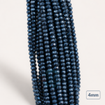 4mm Crystal Beads for jewelry making with faceted sparkling finish in multiple colors