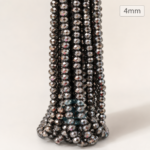 4mm Crystal Beads for jewelry making with faceted sparkling finish in multiple colors