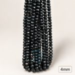 4mm Crystal Beads for jewelry making with faceted sparkling finish in multiple colors