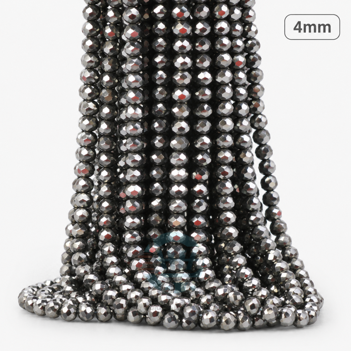 4mm Crystal Beads for jewelry making with faceted sparkling finish in multiple colors