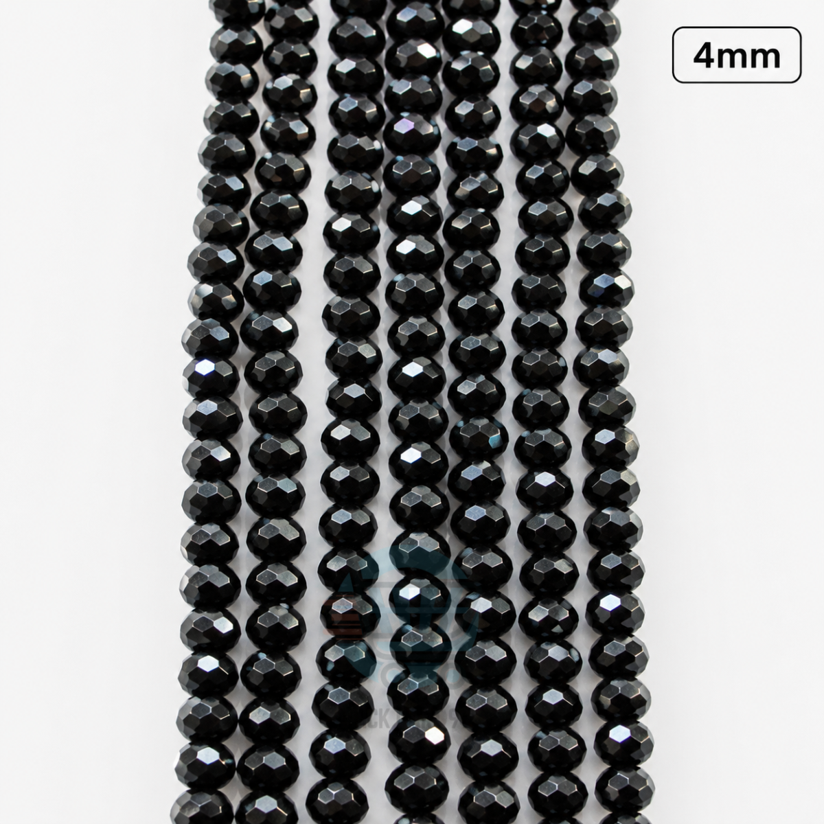 4mm Crystal Beads for jewelry making with faceted sparkling finish in multiple colors