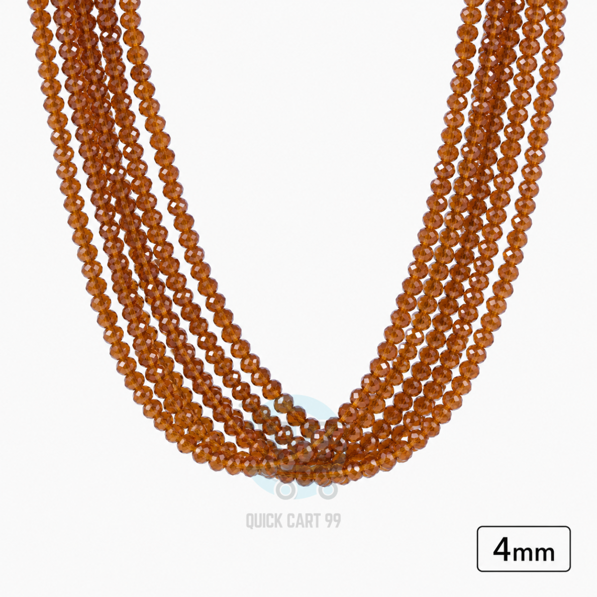 4mm Crystal Beads for jewelry making with faceted sparkling finish in multiple colors