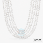 4mm Crystal Beads for jewelry making with faceted sparkling finish in multiple colors