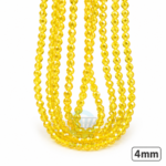4mm Crystal Beads for jewelry making with faceted sparkling finish in multiple colors
