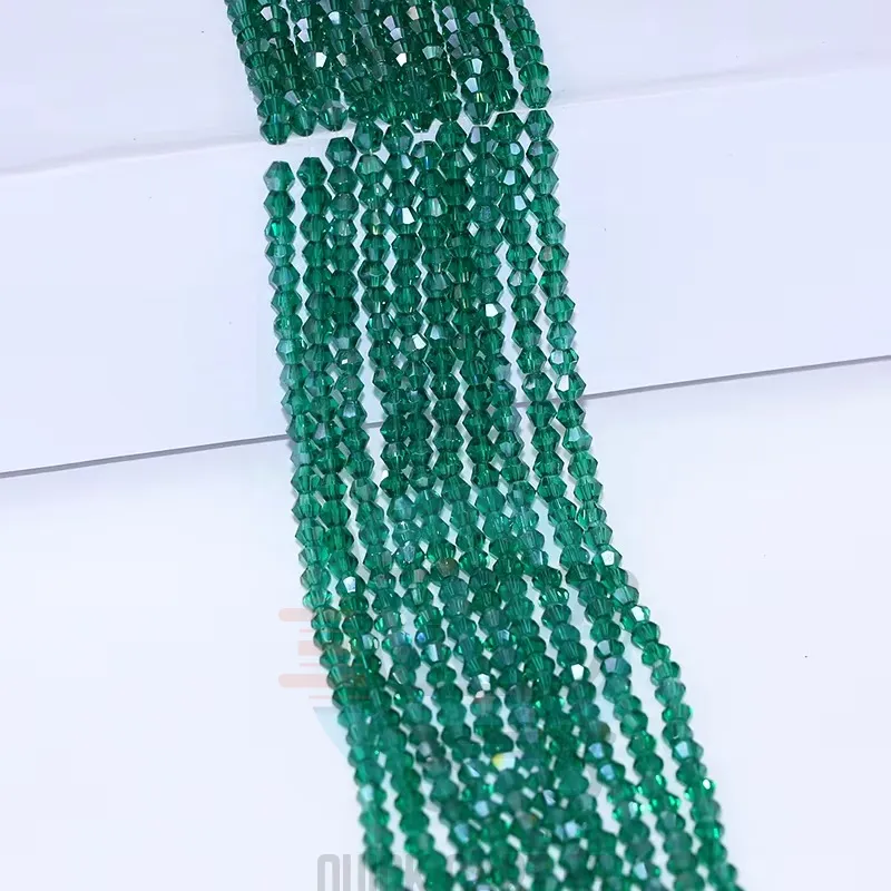 4mm Crystal Beads Sea Green