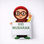 Eid Mubarak Tuck Card