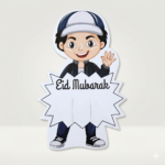 Eid Mubarak Tuck Card