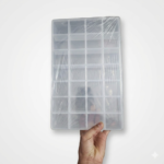 28-Compartment Plastic Organizer Storage Box