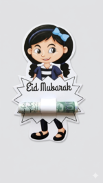 Eid Mubarak Tuck Card