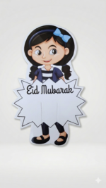 Eid Mubarak Tuck Card
