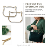 Premium Handbag Handles Ring Shape