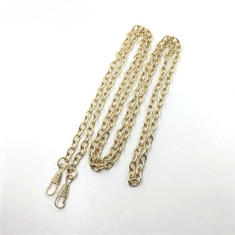 bag chain with locks-golden