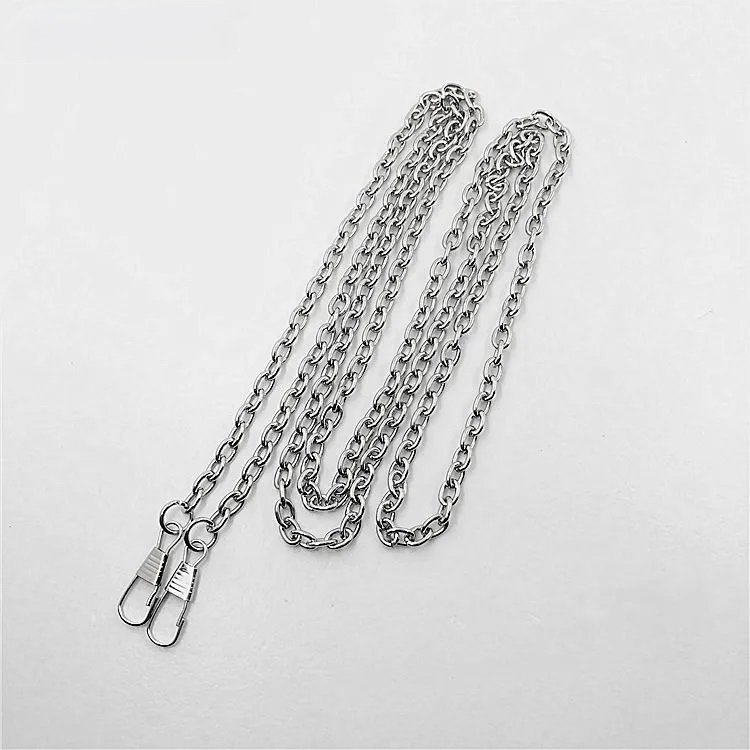 bag chain with locks-silver